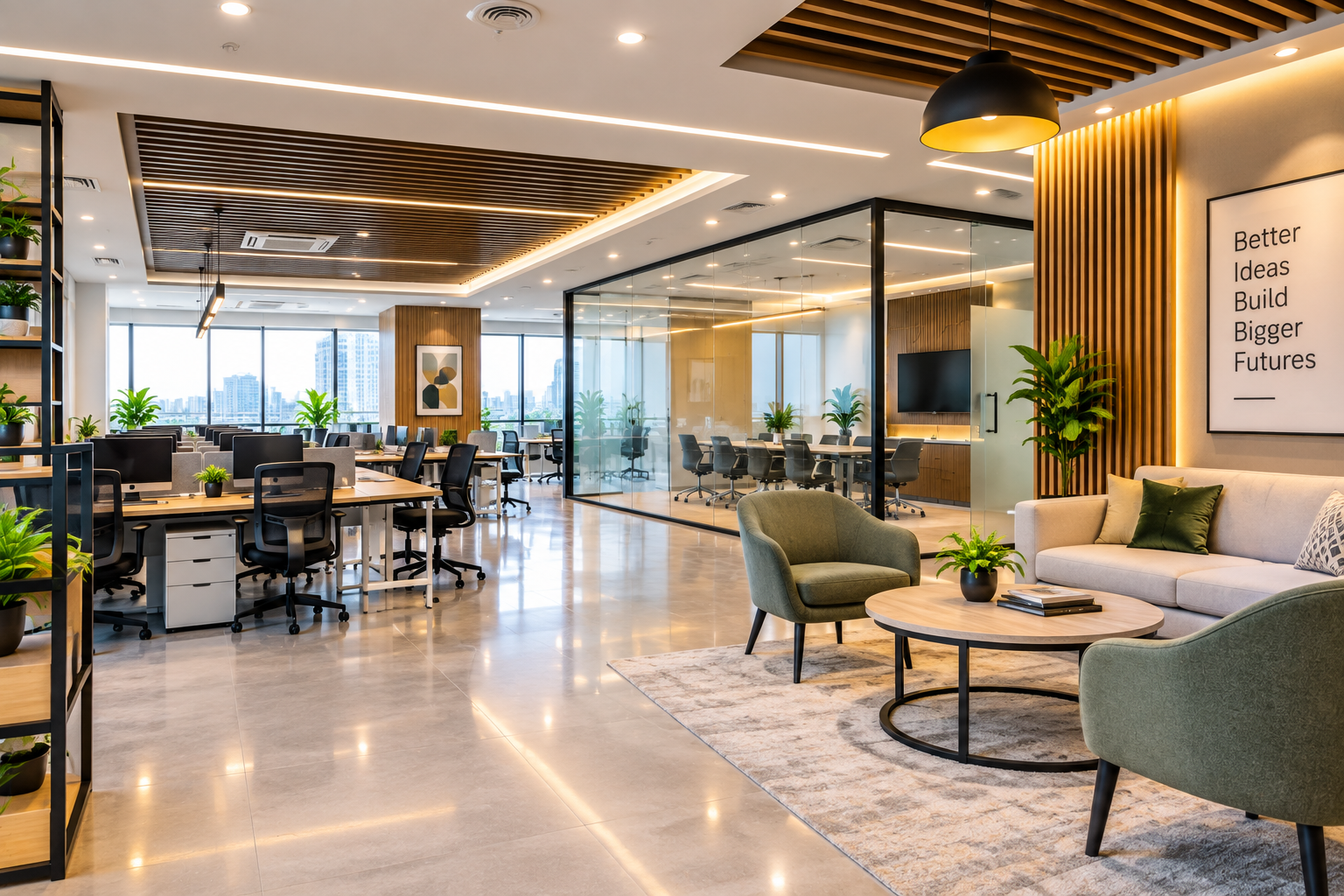 Commercial interior